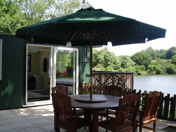 Our Kitchen patio area